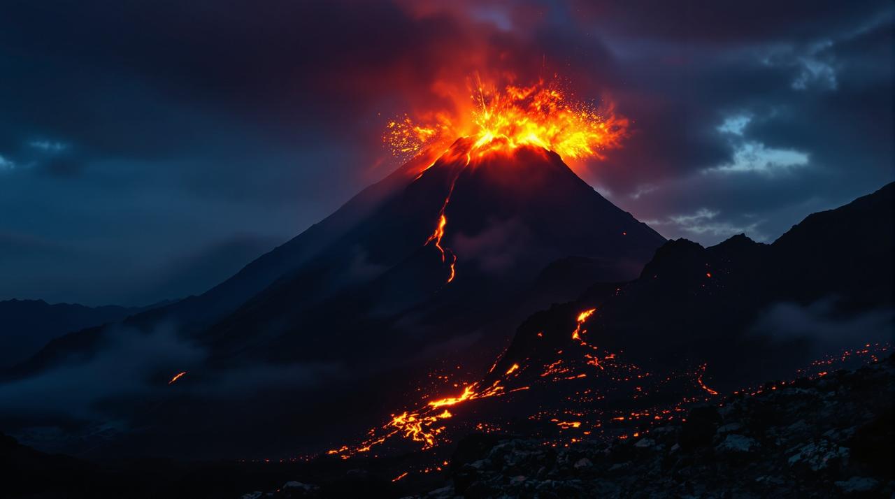 福音影视网-福音影视网HDR：火山爆发震撼实拍